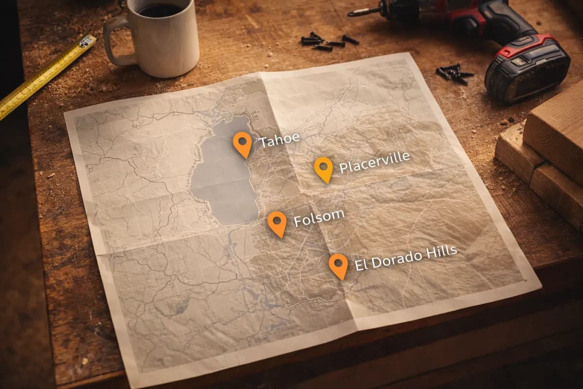 Custom deck construction across Northern California