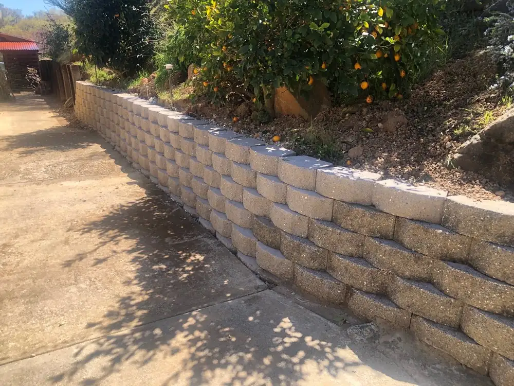 Trex Deck & Retaining Wall Build